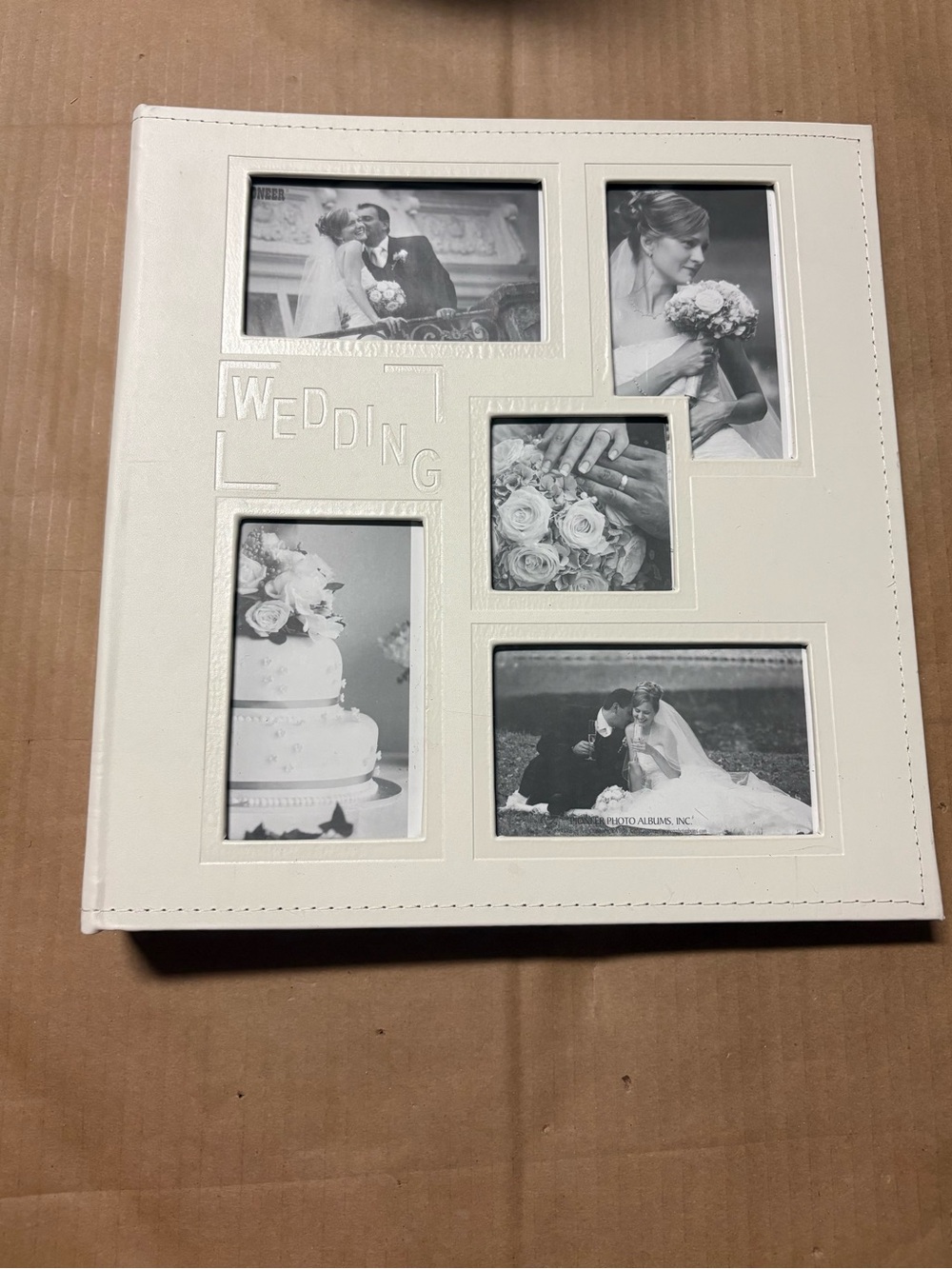 White Wedding Photo Frame Album